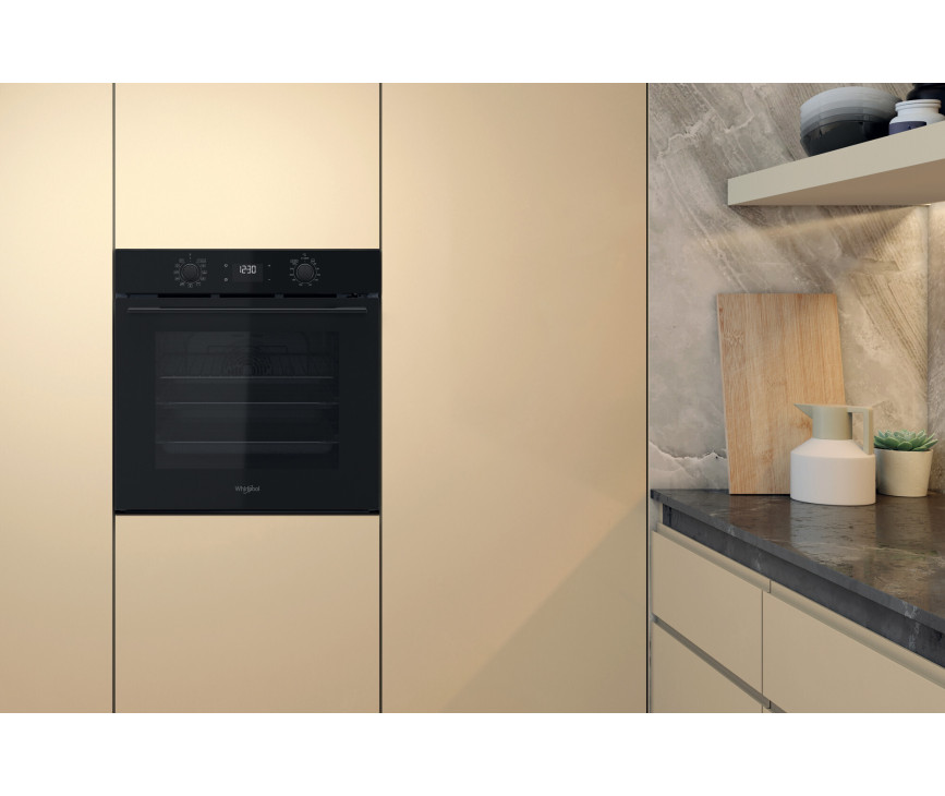 Whirlpool OMK58RU0B inbouw oven - zwart