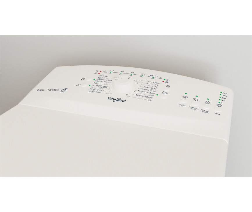 Whirlpool TDLR7221BSBX/N bovenlader wasmachine