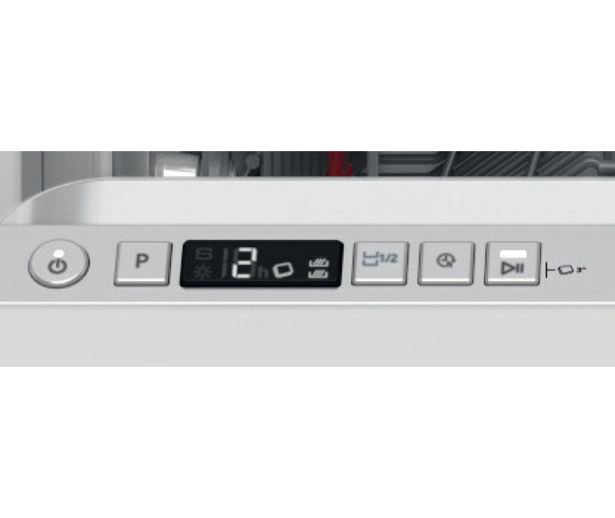 Whirlpool W2I HD524 AS inbouw vaatwasser met besteklade