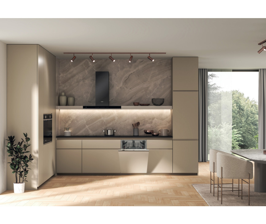 Whirlpool W2I HD524 AS inbouw vaatwasser met besteklade