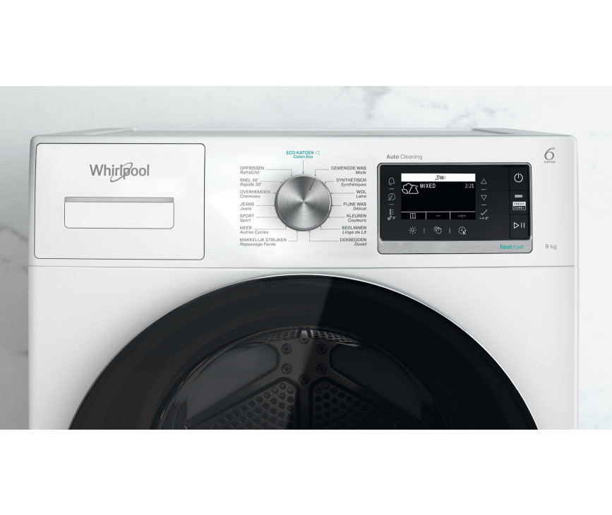 Whirlpool W6 D94WR BE warmtepomp droger