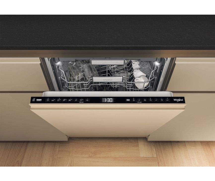 Whirlpool W7I HF60 TU vaatwasser inbouw