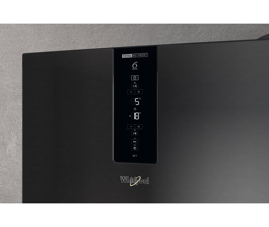Whirlpool W7X 94T KS koelkast - blacksteel