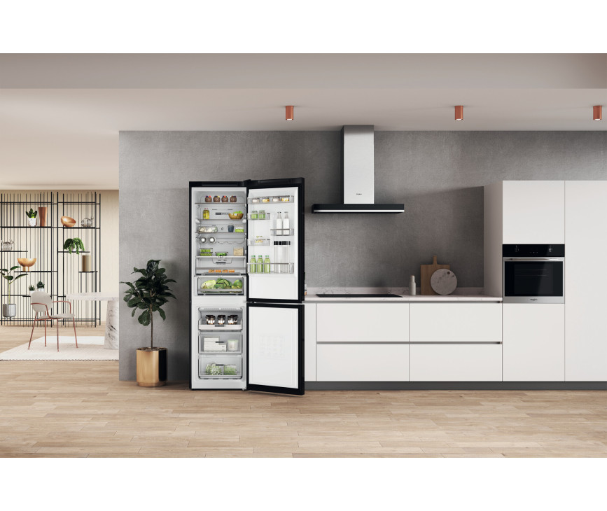Whirlpool W7X 94T KS koelkast - blacksteel