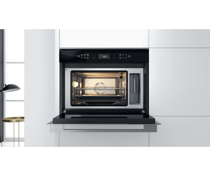 Whirlpool W7 MS450 inbouw combi-stoomoven 