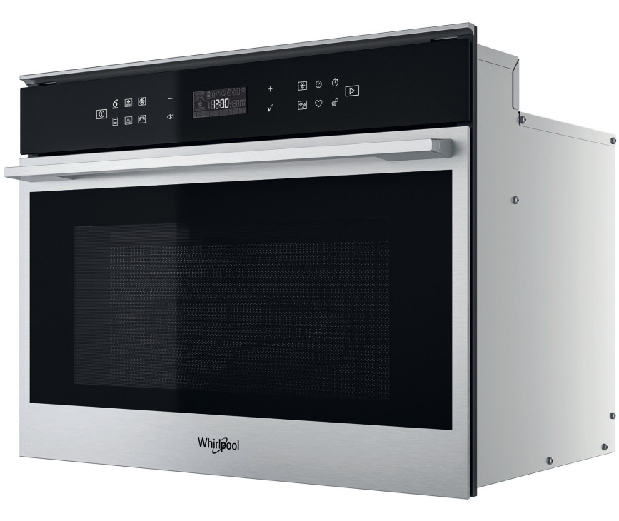 Whirlpool W7 MW461 MICROWAVE WP inbouw combi-magnetron - rvs