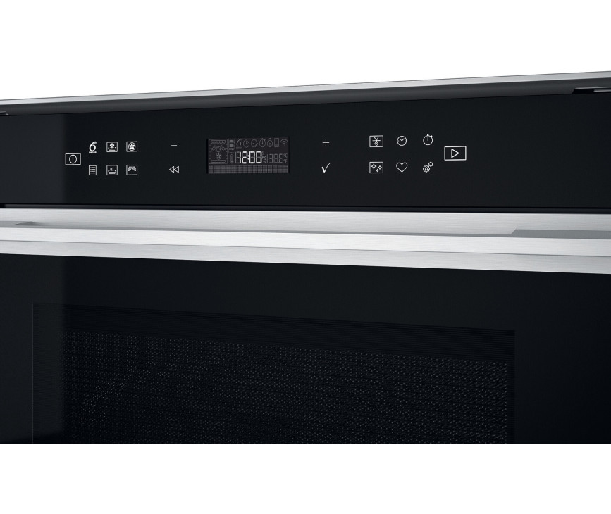 Whirlpool W7 MW461 MICROWAVE WP inbouw combi-magnetron - rvs