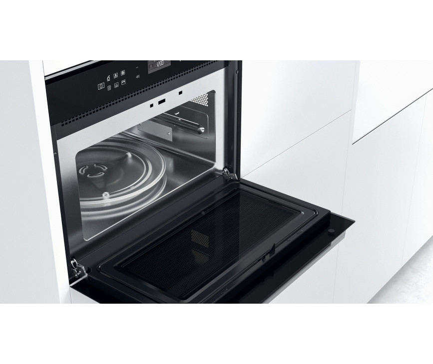 Whirlpool W7 MW461 MICROWAVE WP inbouw combi-magnetron - rvs