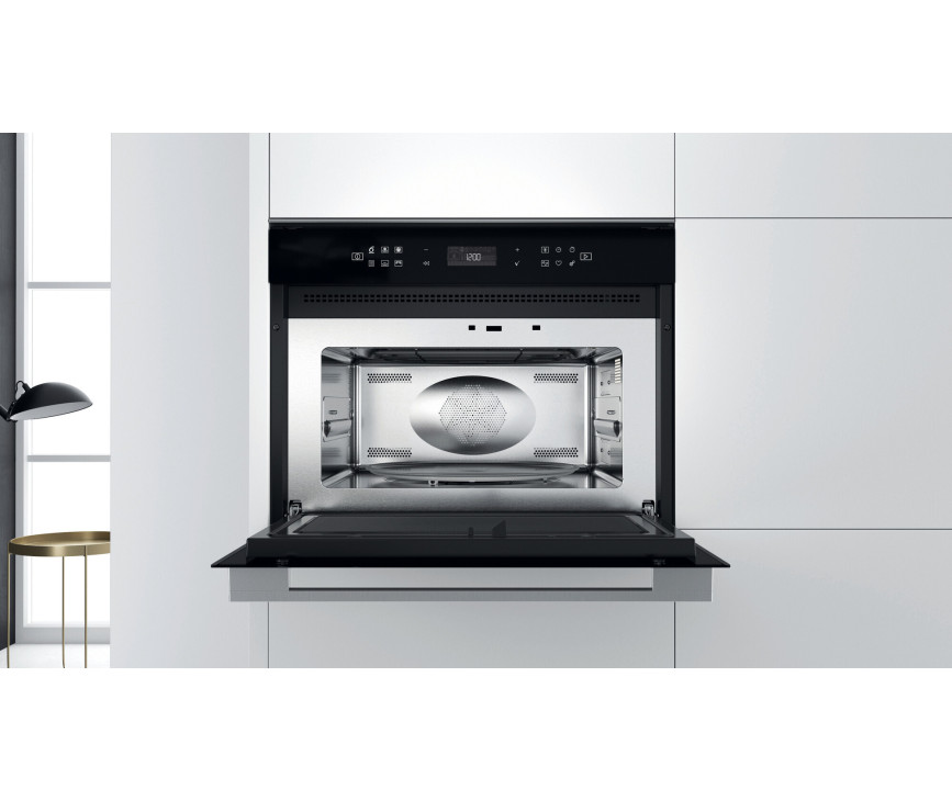 Whirlpool W7 MW461 MICROWAVE WP inbouw combi-magnetron - rvs