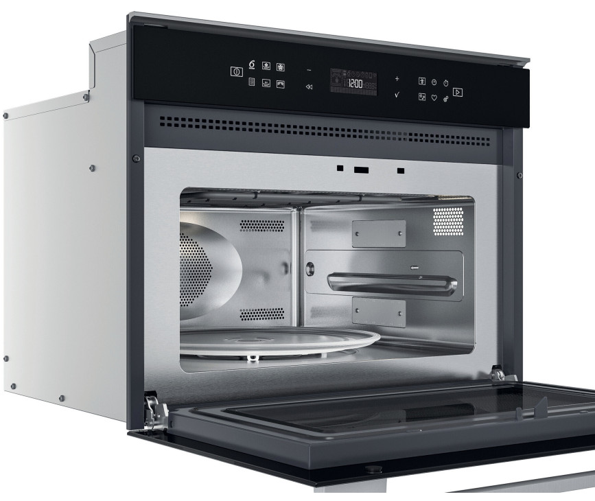 Whirlpool W7 MW461 MICROWAVE WP inbouw combi-magnetron - rvs