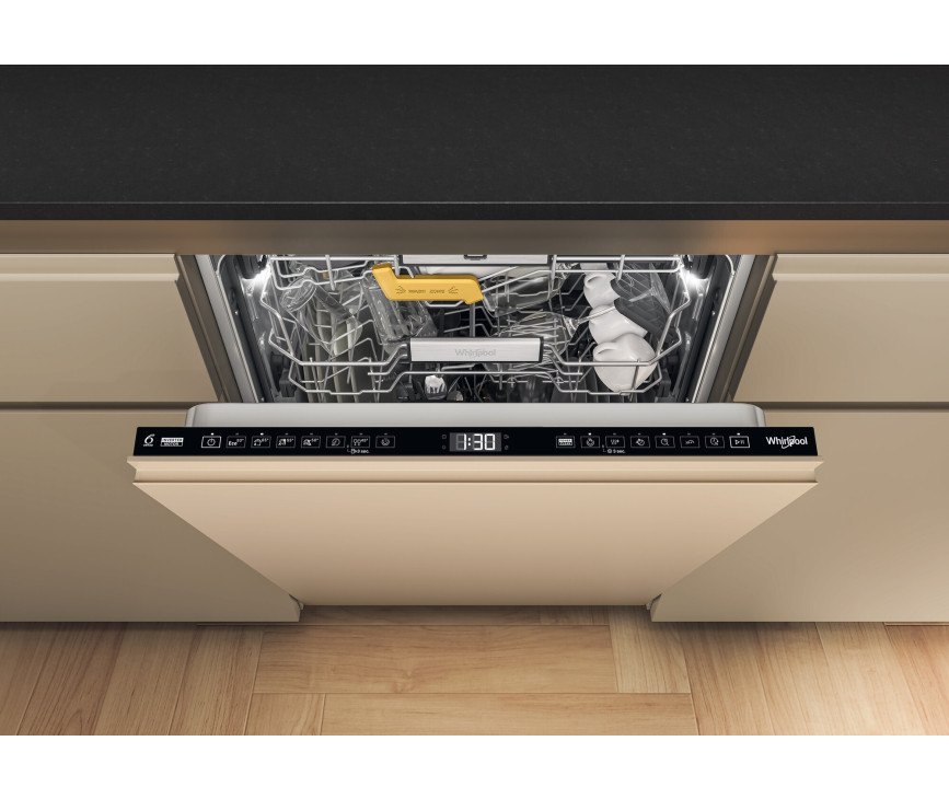 Whirlpool W8I HF58 TUS vaatwasser inbouw
