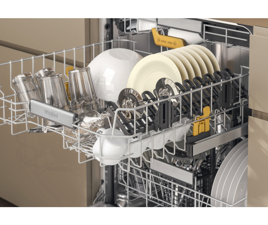 Whirlpool W8I HP42 L inbouw vaatwasser met besteklade
