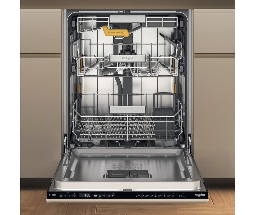Whirlpool W8I HP42 L inbouw vaatwasser met besteklade