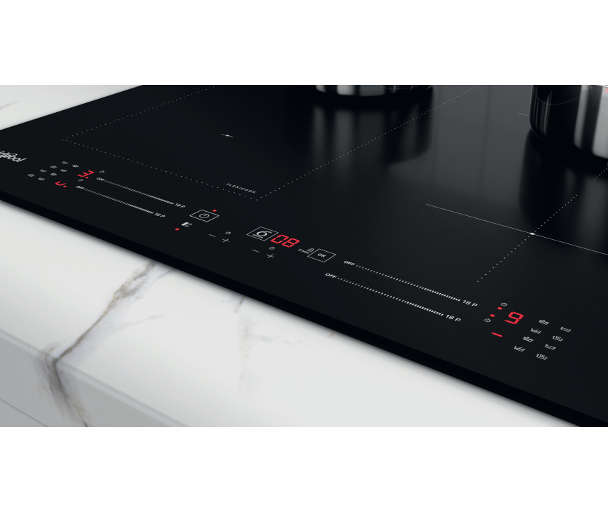 Whirlpool WL S6960 BF inbouw inductie kookplaat - slider