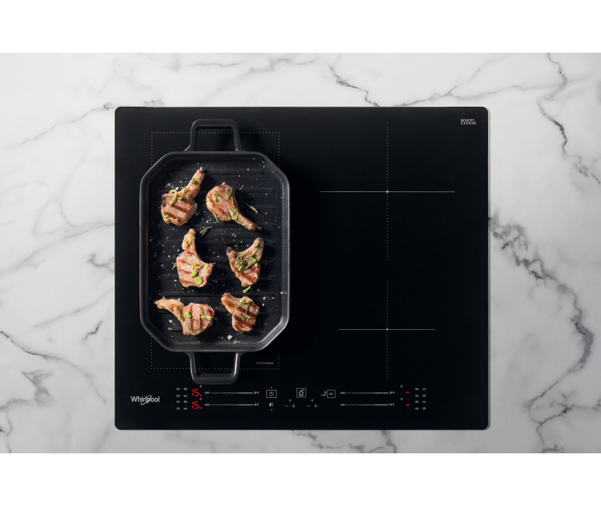 Whirlpool WL S6960 BF inbouw inductie kookplaat - slider