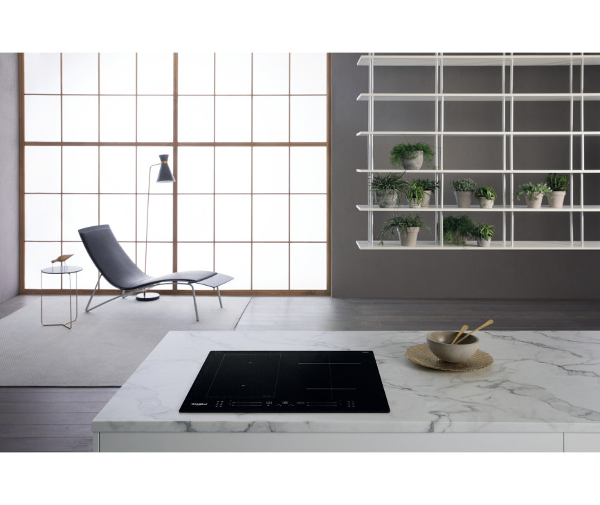 Whirlpool WL S6960 BF inbouw inductie kookplaat - slider