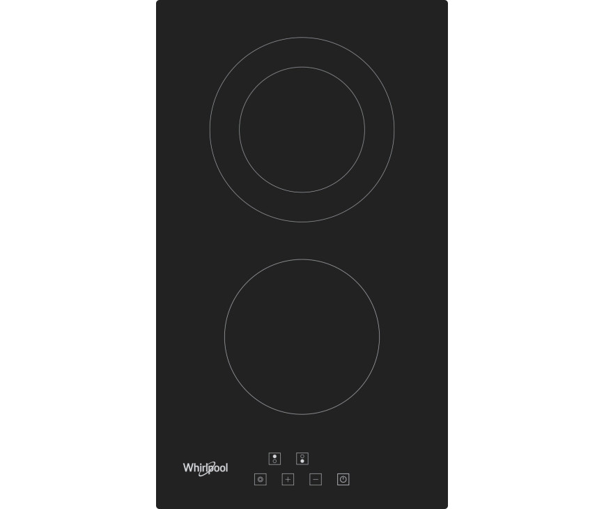 Whirlpool WRD 6030 B kookplaat keramisch