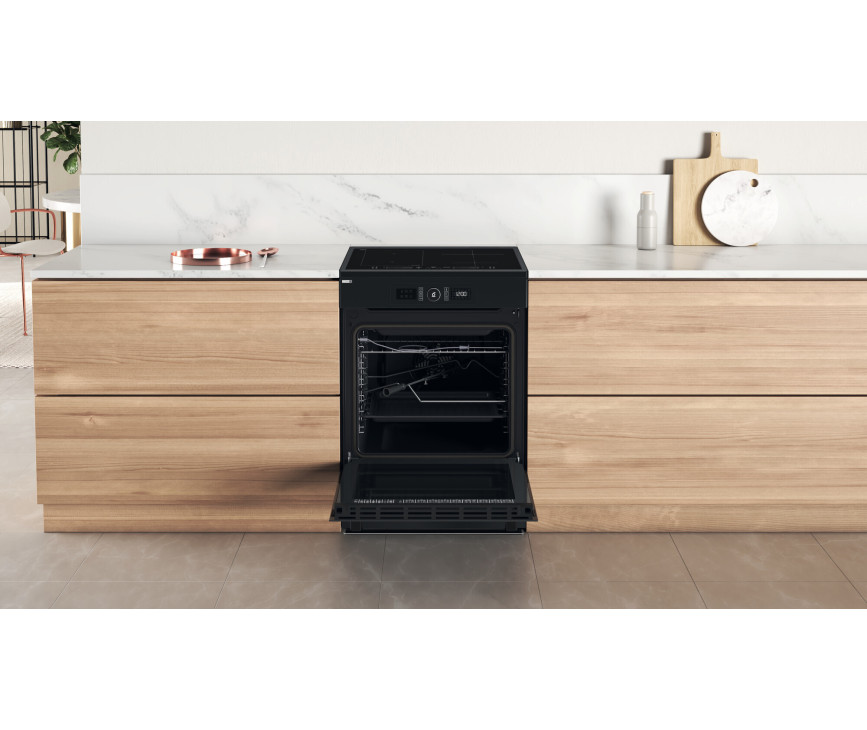 Whirlpool WS68IS8APBP/E inductie fornuis - 60 cm - zwart