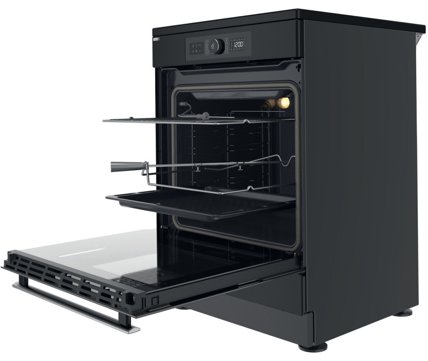 Whirlpool WS68IS8APBP/E inductie fornuis - 60 cm - zwart
