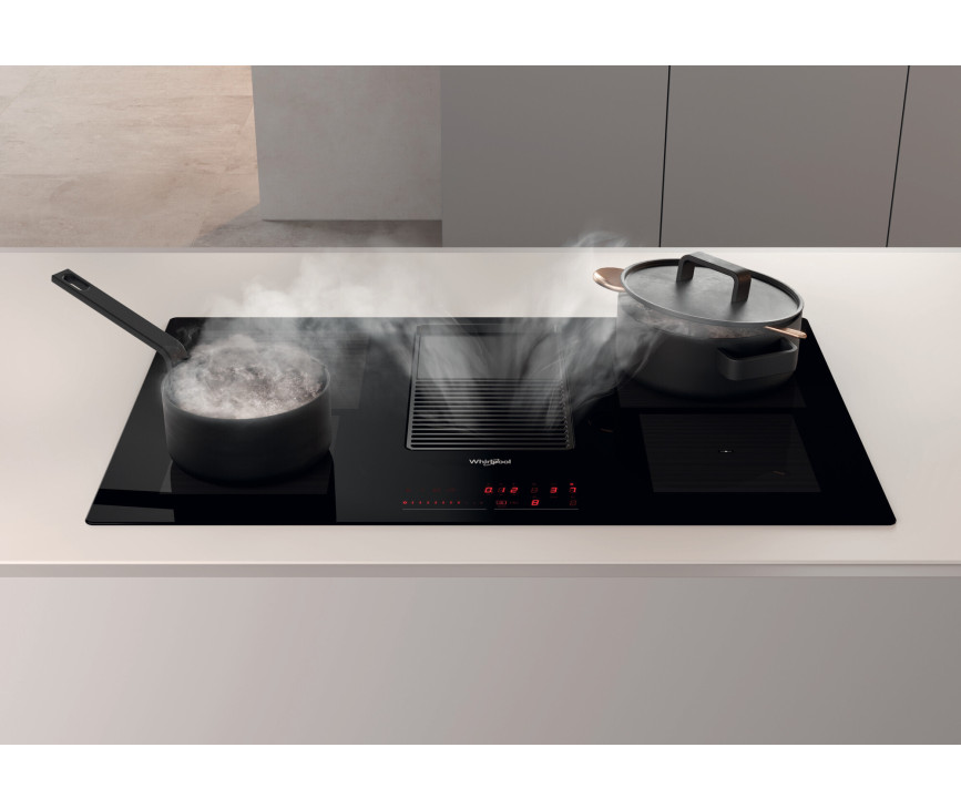 Whirlpool WVH 92 K/1 inductie kookplaat met afzuiging