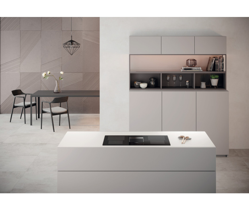 Whirlpool WVH 92 K/1 inductie kookplaat met afzuiging