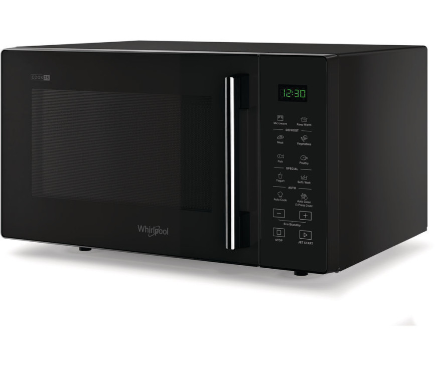 De Whirlpool MWP 251 B magnetron is rondom helemaal zwart