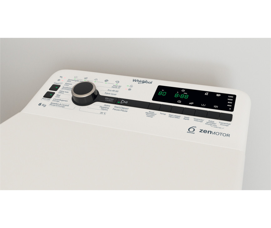 Whirlpool TDLRBX 6252BS BE bovenlader wasmachine