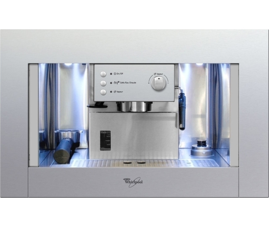 De Whirlpool ACE010IX is voorzien van strakke verlichting 