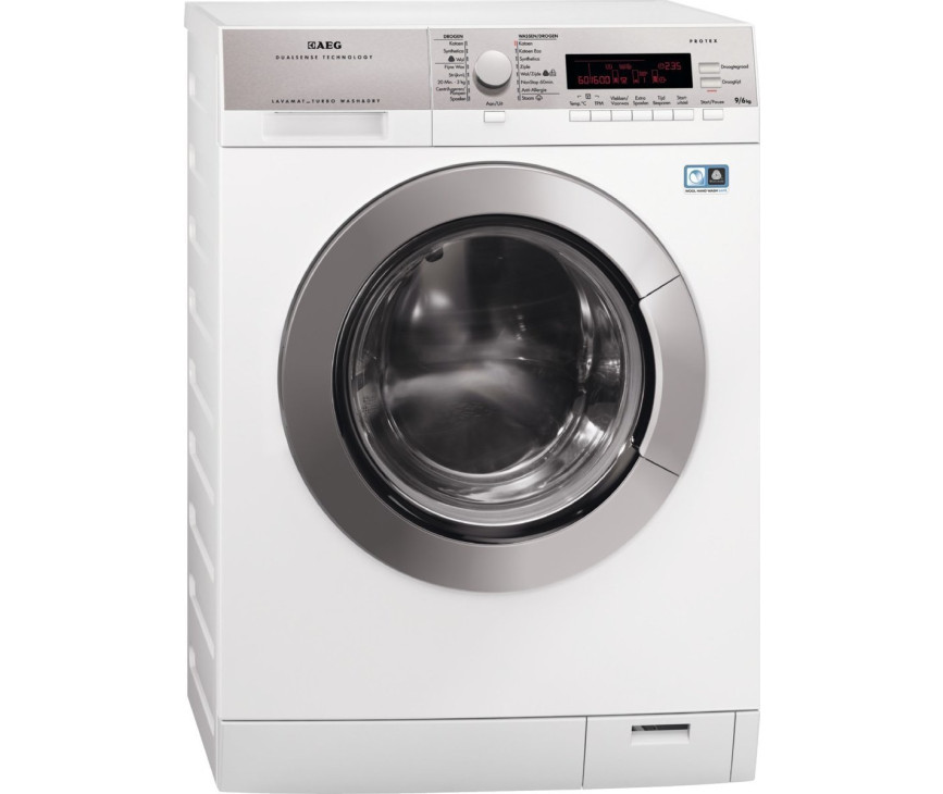 Aeg L87695NWD was/droogcombinatie