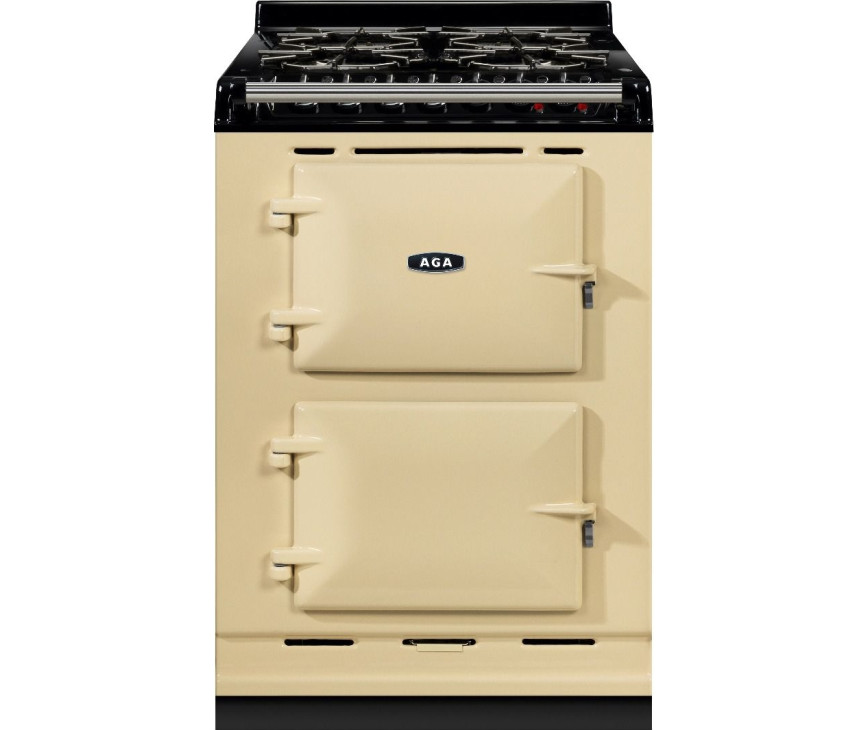 De AGA Vrijstaande Module fornuis is ook leverbaar in de kleur creme
