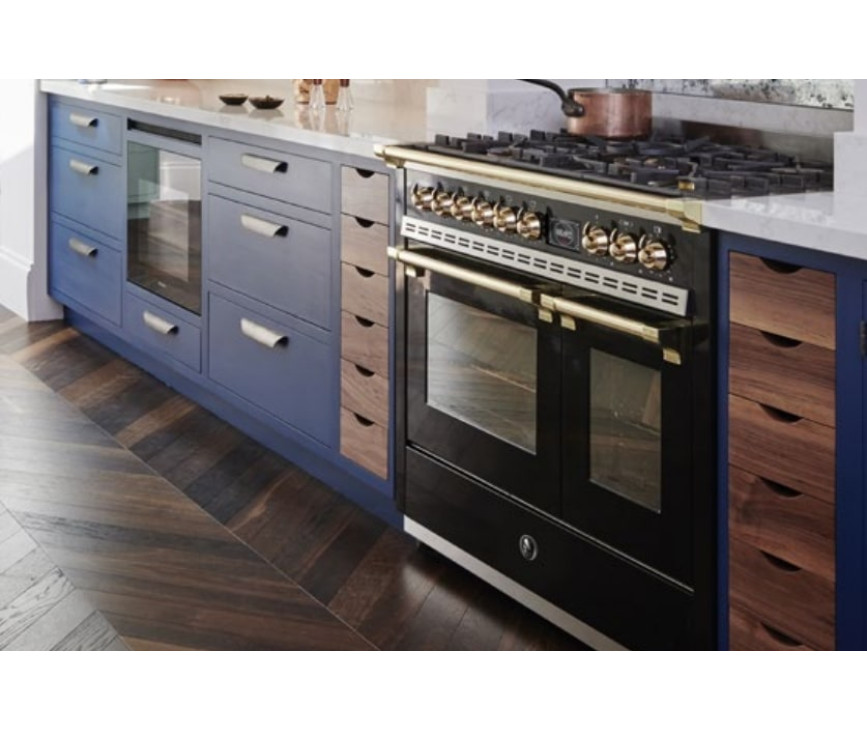 Steel AQ10SF-4M Ascot in de kleur nero - messing