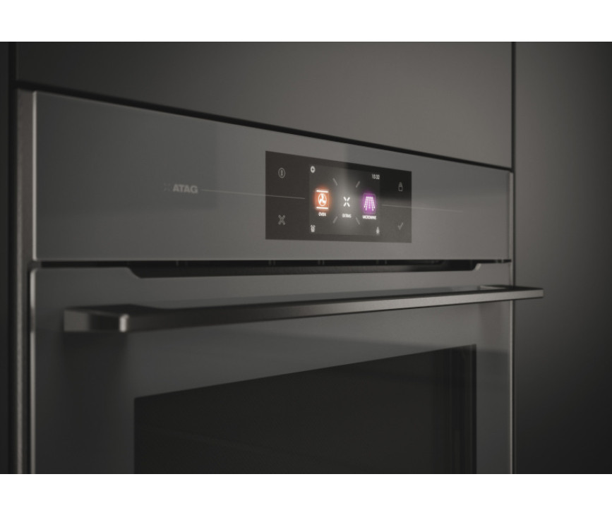 Atag CX4685M inbouw oven met magnetron functie - pearl grey