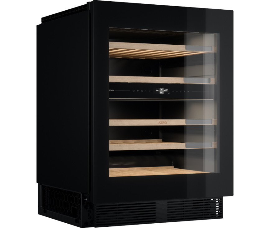 Atag KU8571K2C onderbouw wijnkoelkast - zwart met vensterglas