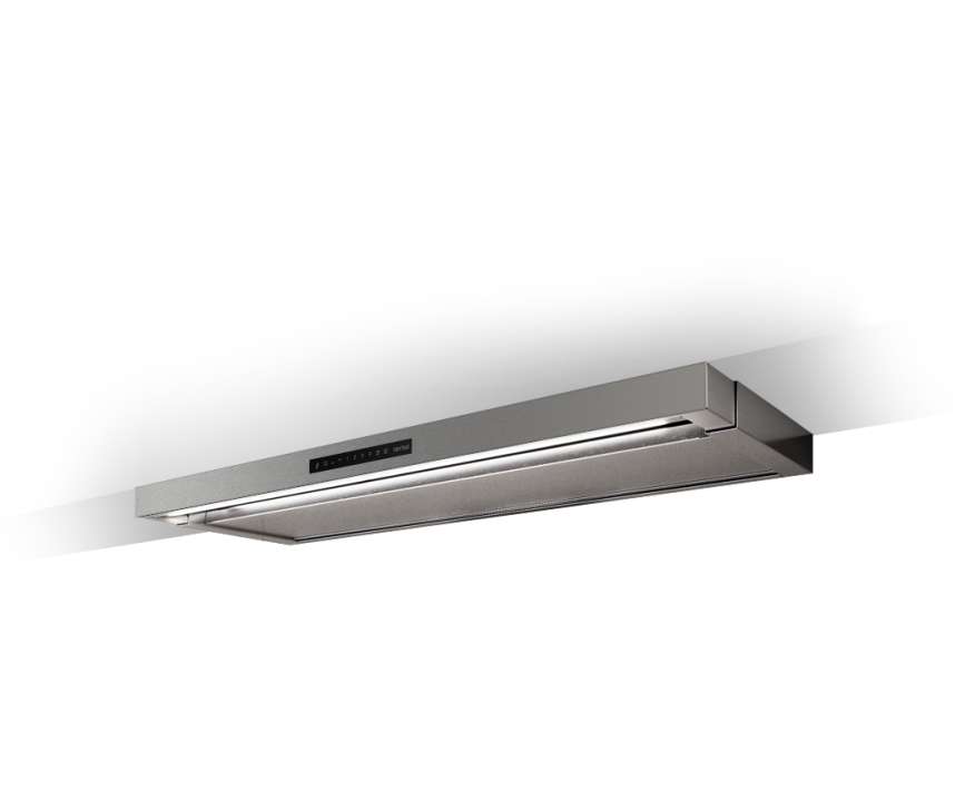 Berbel BEH 90 FLT inbouw afzuigkap - rvs - 90 cm. breed