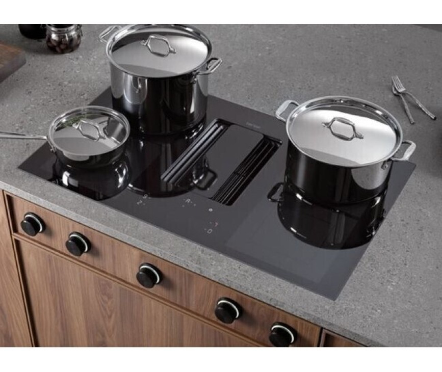 Berbel Downline Infinity BKA 90 DLI inbouw inductie kookplaat met afzuiging