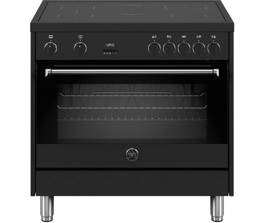 Bertazzoni MPL95I1ENNV inductie fornuis - zwart