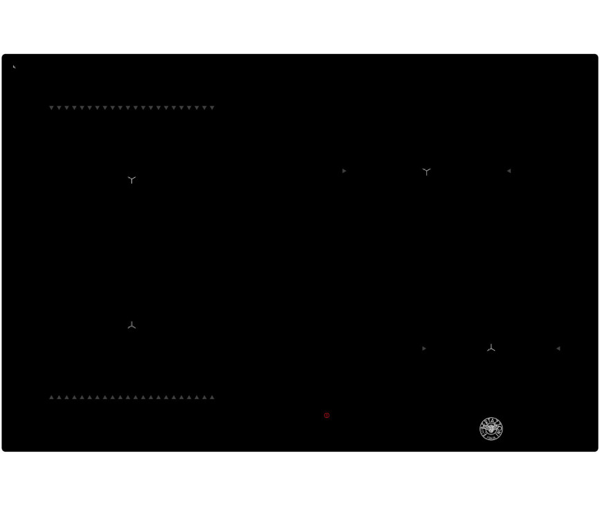Bertazzoni P784IC1G5NE inductie inbouw kookplaat