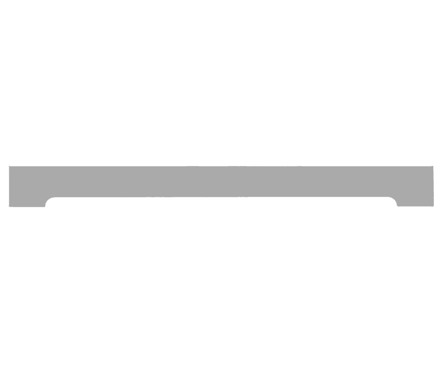 Boretti PLINT90195IX plint rvs