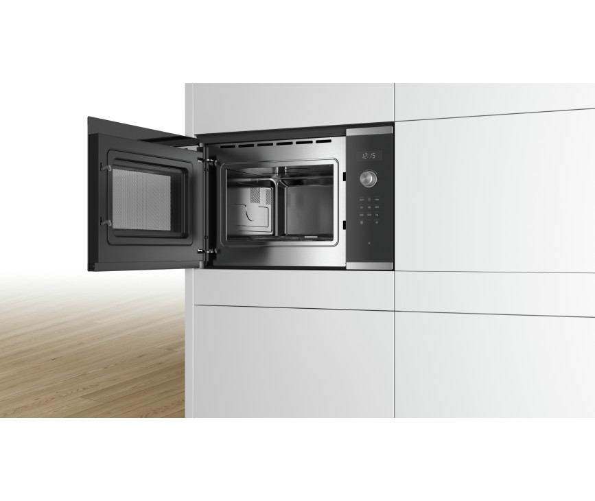 Bosch BFL554MS0 inbouw magnetron - zwart