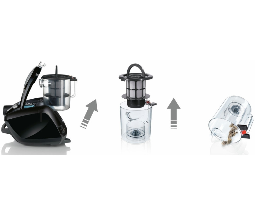 Bosch BGS5A33S zwart stofzuiger