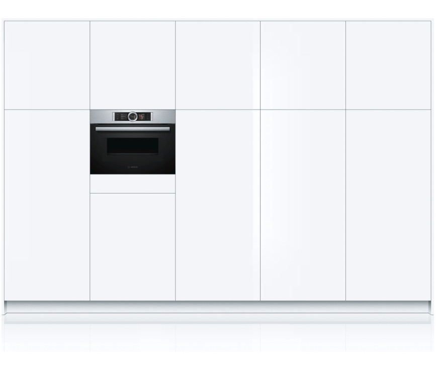 Bosch CMG636BS1 inbouw oven met magnetron