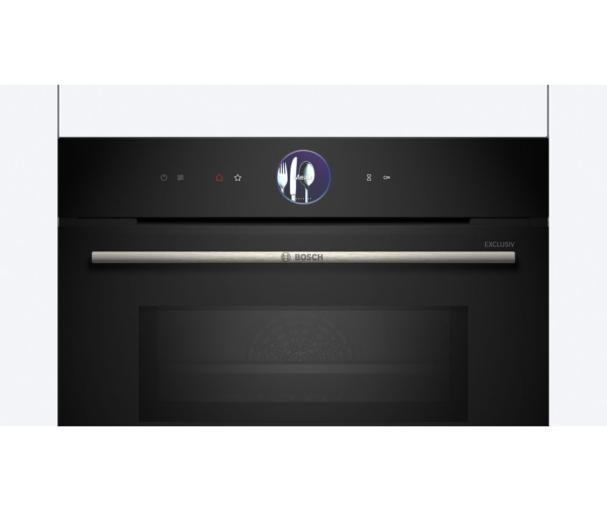 Bosch CMG736AB1F Exclusiv inbouw oven met magnetron - nis 45 cm