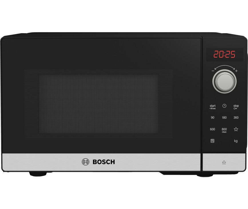 Bosch FFL023MS2 vrijstaande magnetron - zwart/rvs