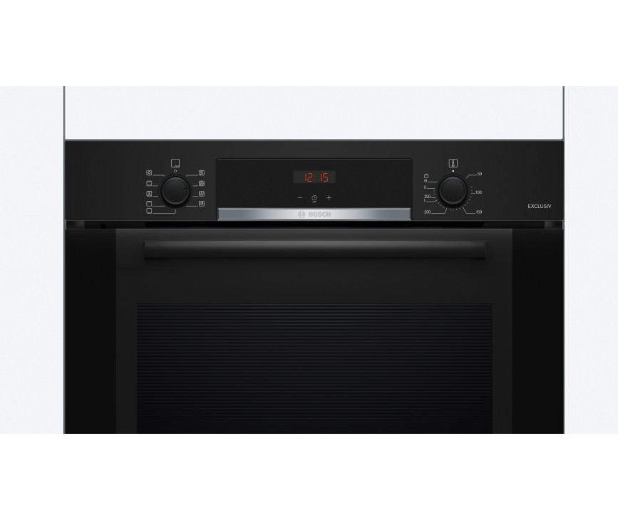 Bosch HBA3140B3 inbouw oven met 3D hetelucht - zwart