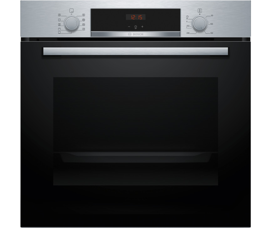Bosch HBA514BS3 inbouw oven met 3D hetelucht - roestvrijstaal