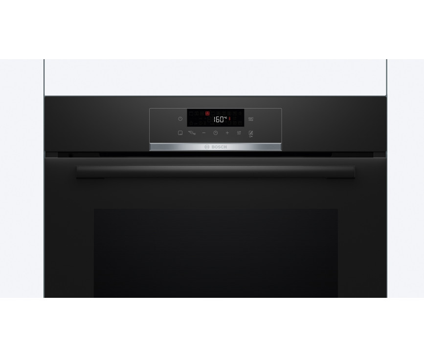Bosch HBA571BB3 inbouw oven met pyrolyse en energieklasse A+ - Zwart