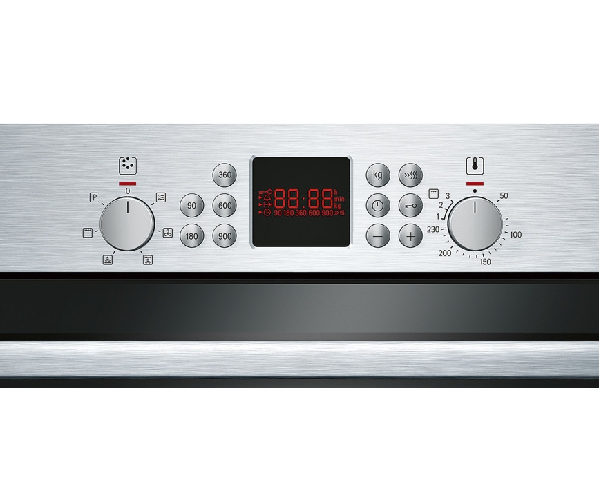 Bosch HBC84H501 rvs inbouw combi-magnetron