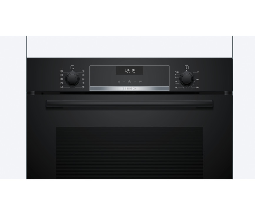 Bosch HBG537BB3 inbouw oven met Eco Clean Direct - zwart