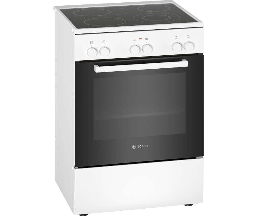 Bosch HKA090220 vrijstaand keramisch fornuis - wit
