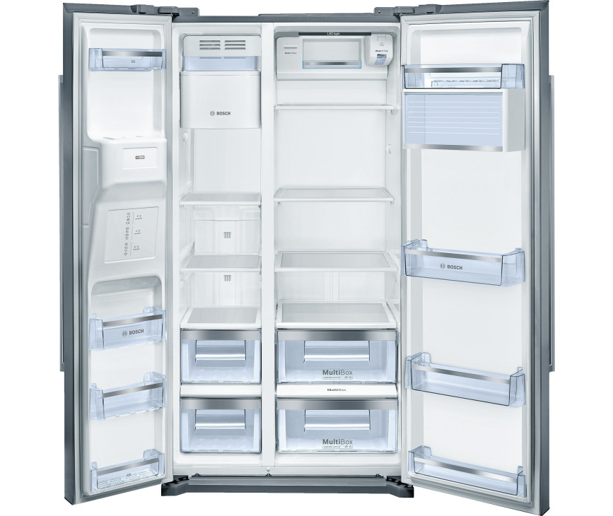 Bosch KAD90VI30 rvs side-by-side koelkast